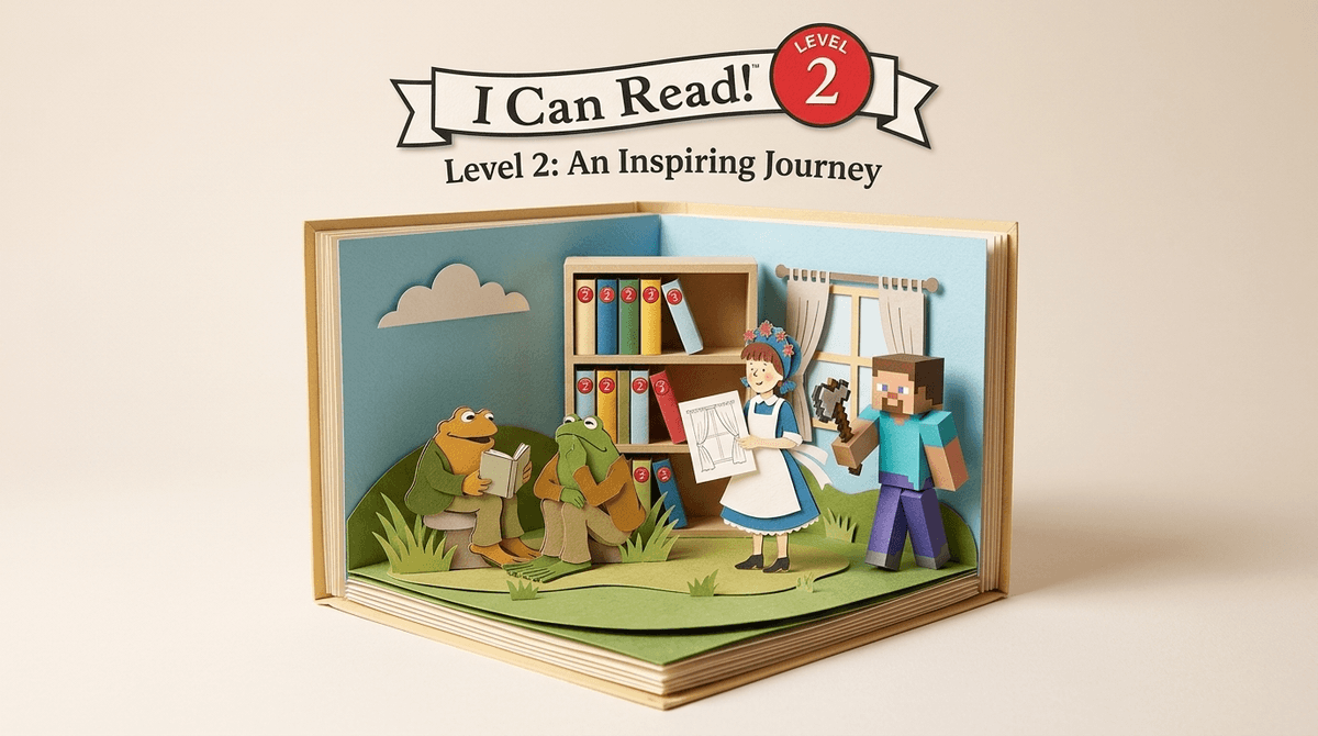 From Phonics to Plot: Navigating the 'I Can Read!' Level 2 Stage