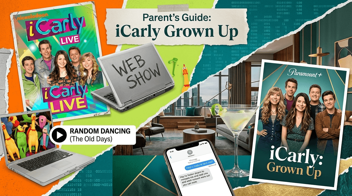 Illustration for iCarly Grown Up: A Parent's Guide to the Paramount+ Revival