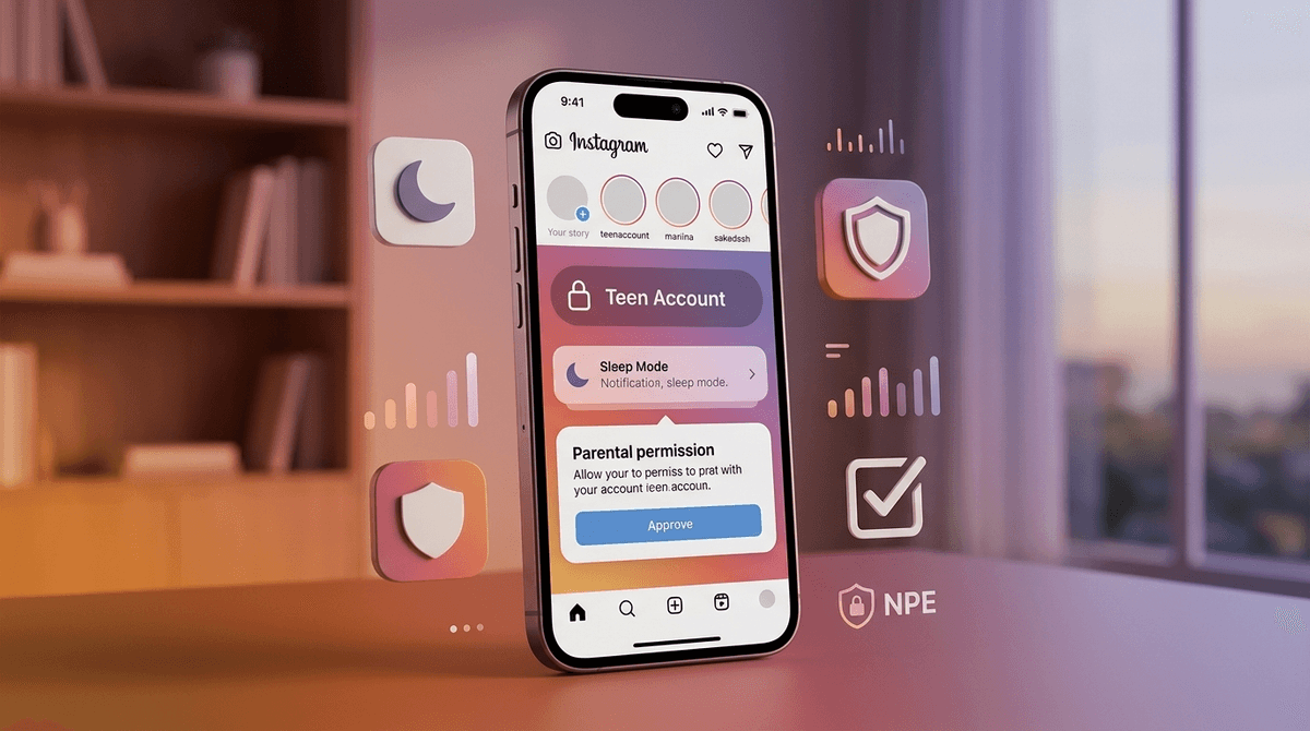 Illustration for Instagram Privacy Settings Guide 2026: Teen Account Rules