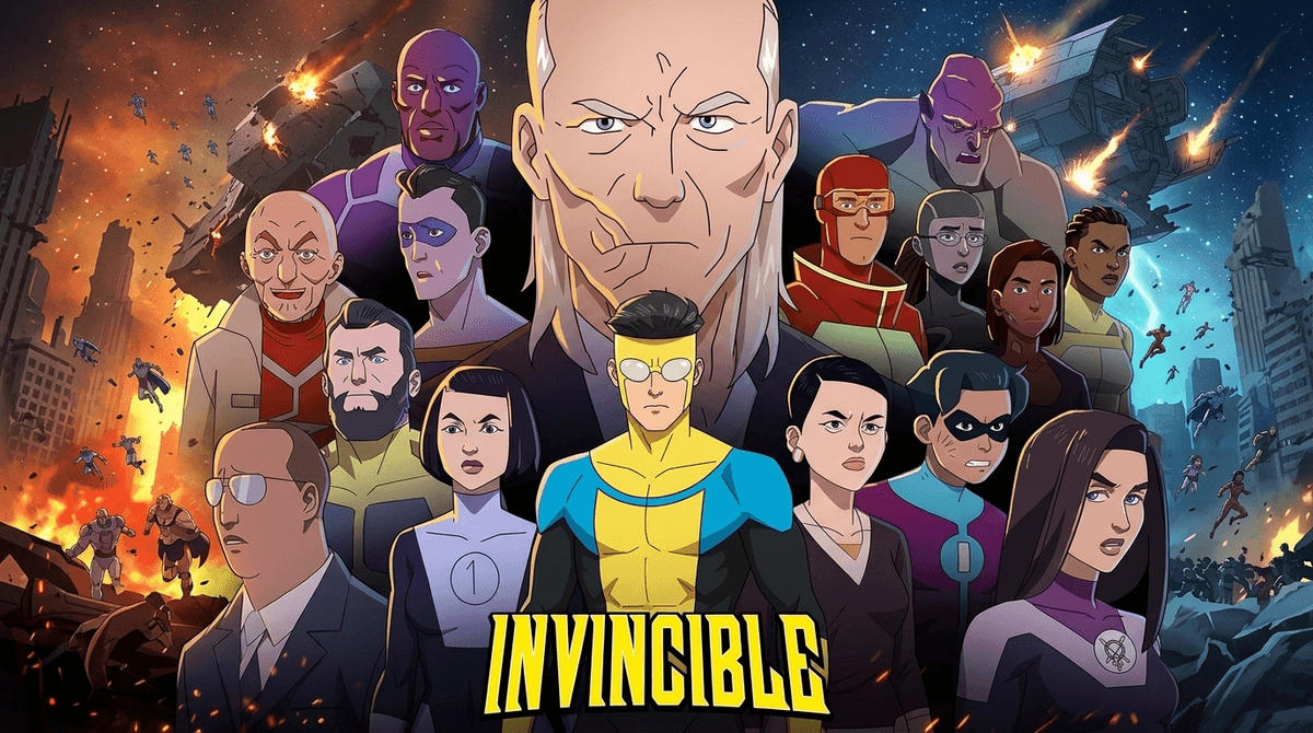 Illustration for Invincible Season 4: The Viltrumite War and What to Know About Mature Animation