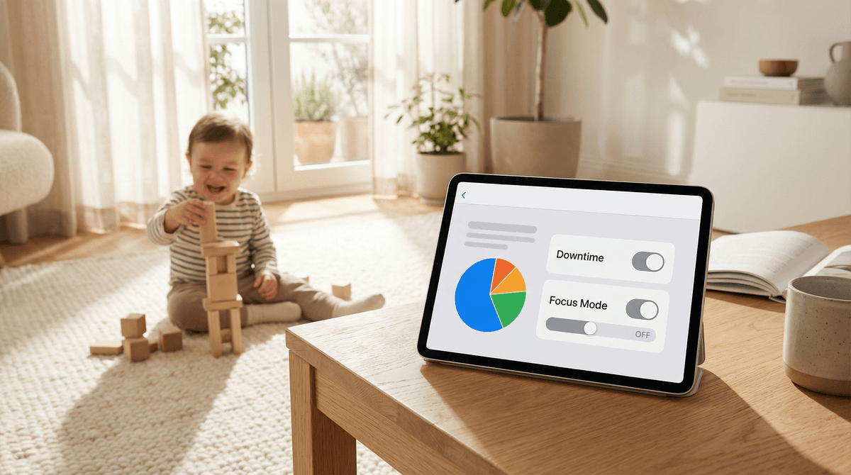 Illustration for iPad Screen Time Restrictions for Toddlers: A Parent's Guide
