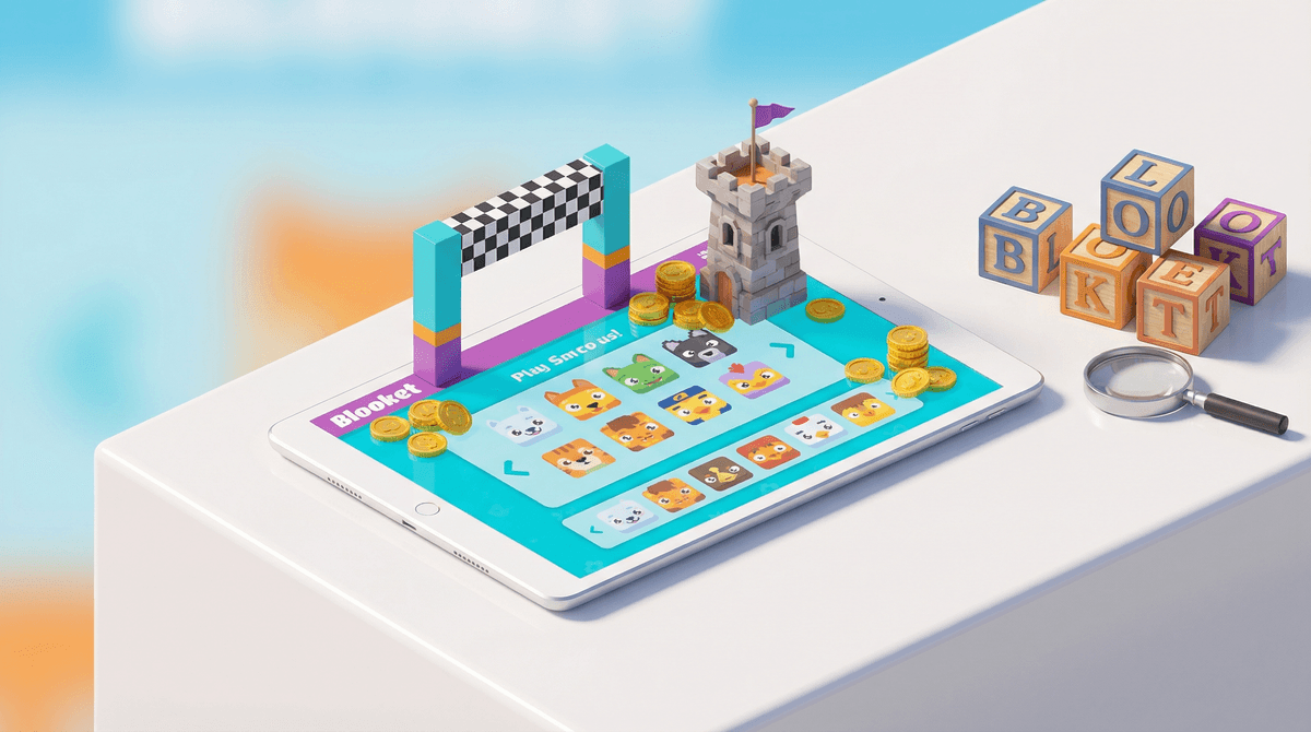 Illustration for Is Blooket Safe? Why It Works for 5-7 Year-Olds