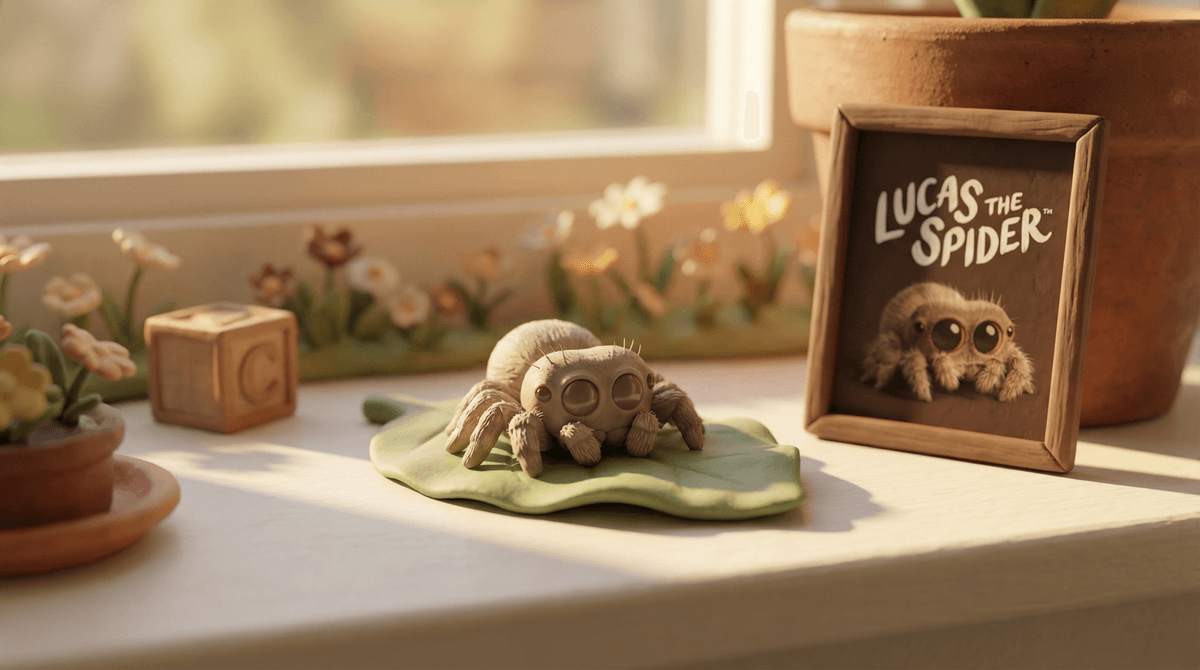 Illustration for Is Lucas the Spider Overstimulating for Toddlers?