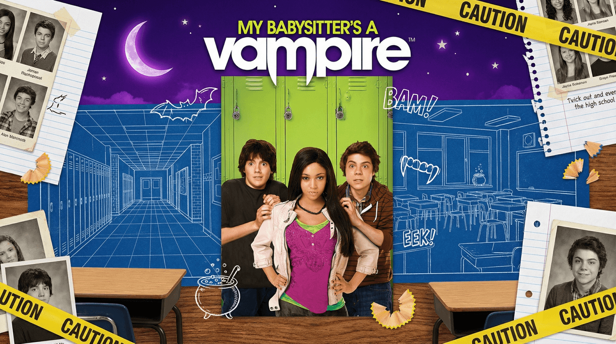 Illustration for Is My Babysitter's a Vampire Appropriate for Your Tween?