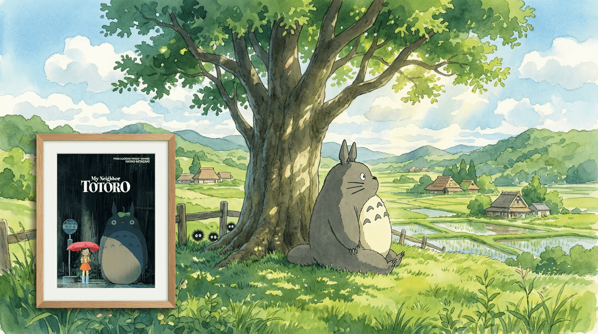 Illustration for Is My Neighbor Totoro Safe? A Parent's Guide to Ghibli's Gentle Classic