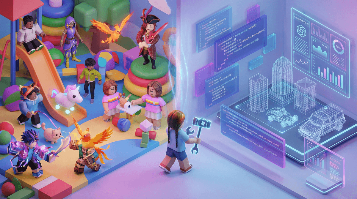 Illustration for Roblox: Future Game Dev Studio or Just a Very Expensive Playground?