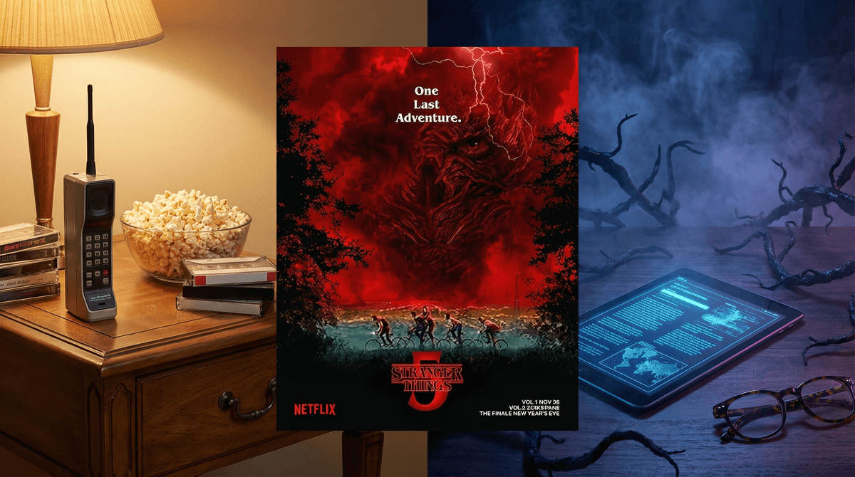 Illustration for Is Stranger Things Too Scary for 11-Year-Olds?