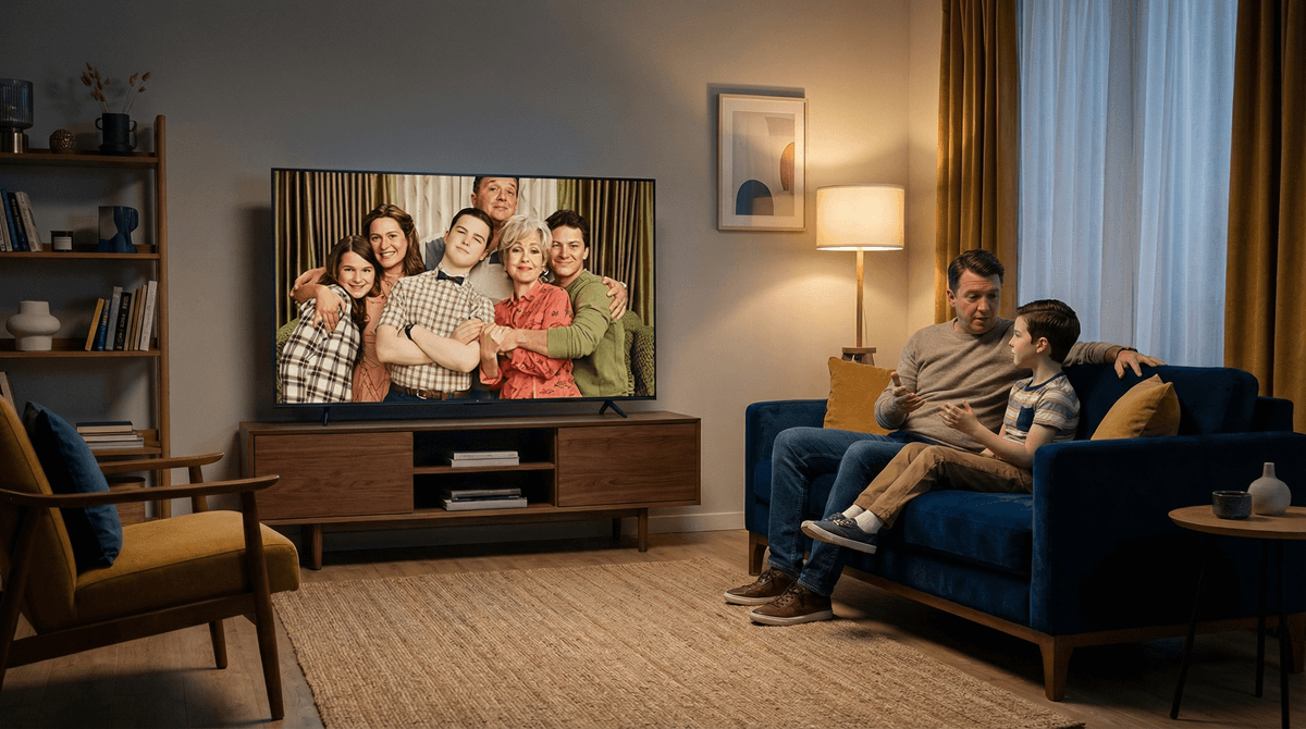 Illustration for Young Sheldon Age Rating: Is it OK for 10-Year-Olds?