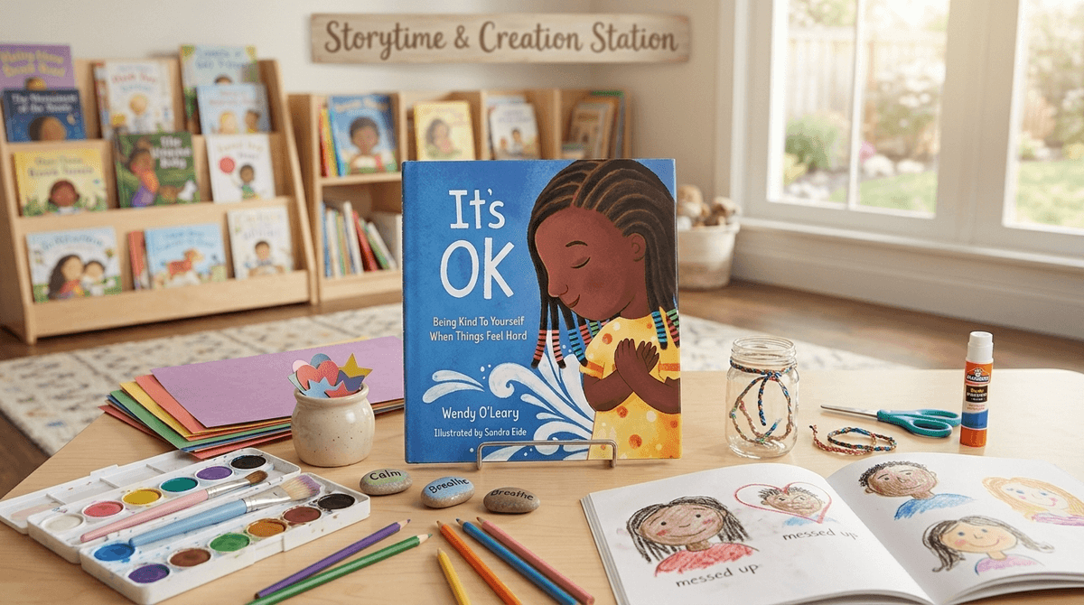 Illustration for It's OK by Wendy O’Leary: A Guide to Raising Kids Who Aren't Their Own Worst Critics