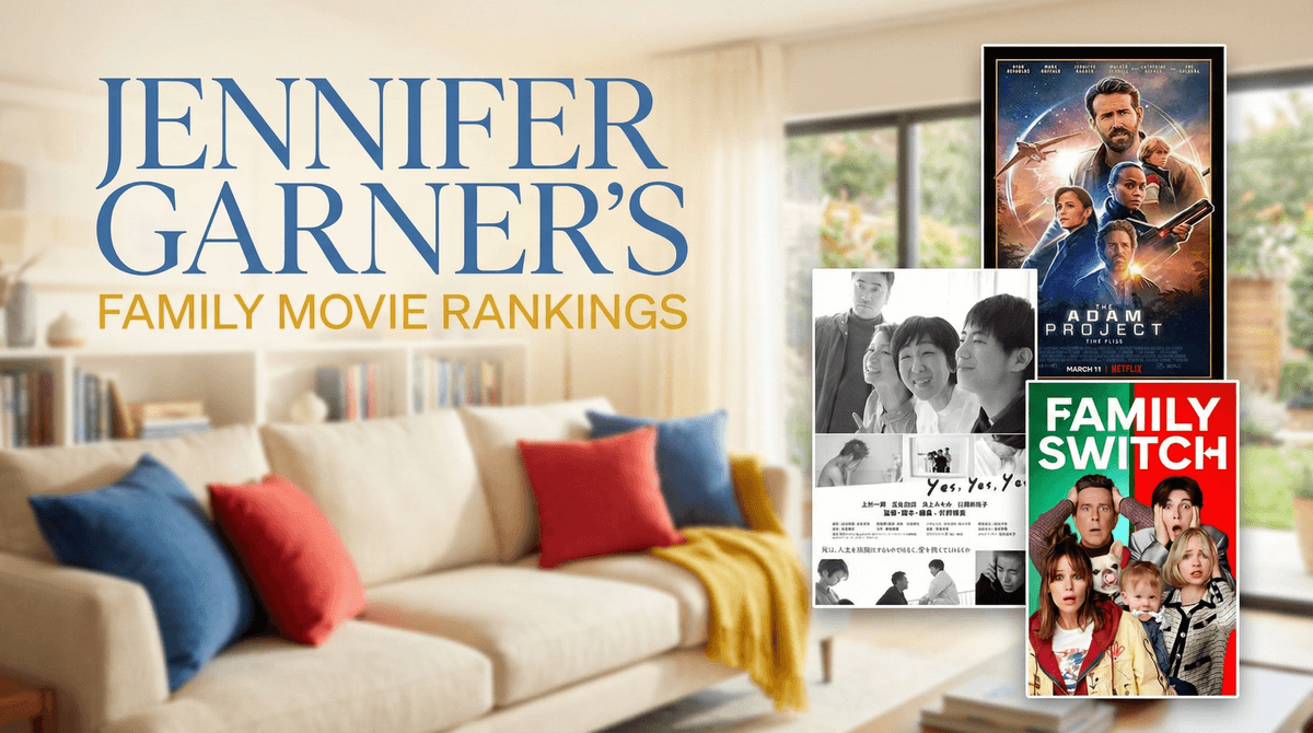 Illustration for Jennifer Garner's Family Movies Ranked: From Yes Day to The Adam Project