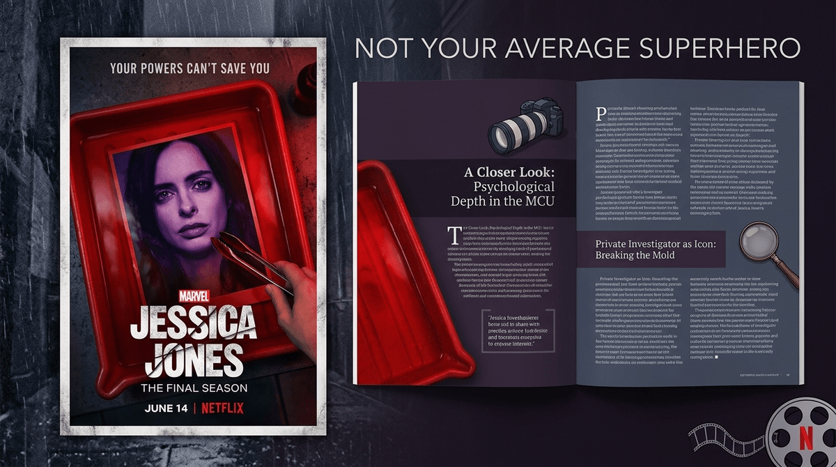 Illustration for Not Your Average Superhero: A Parent’s Guide to Jessica Jones