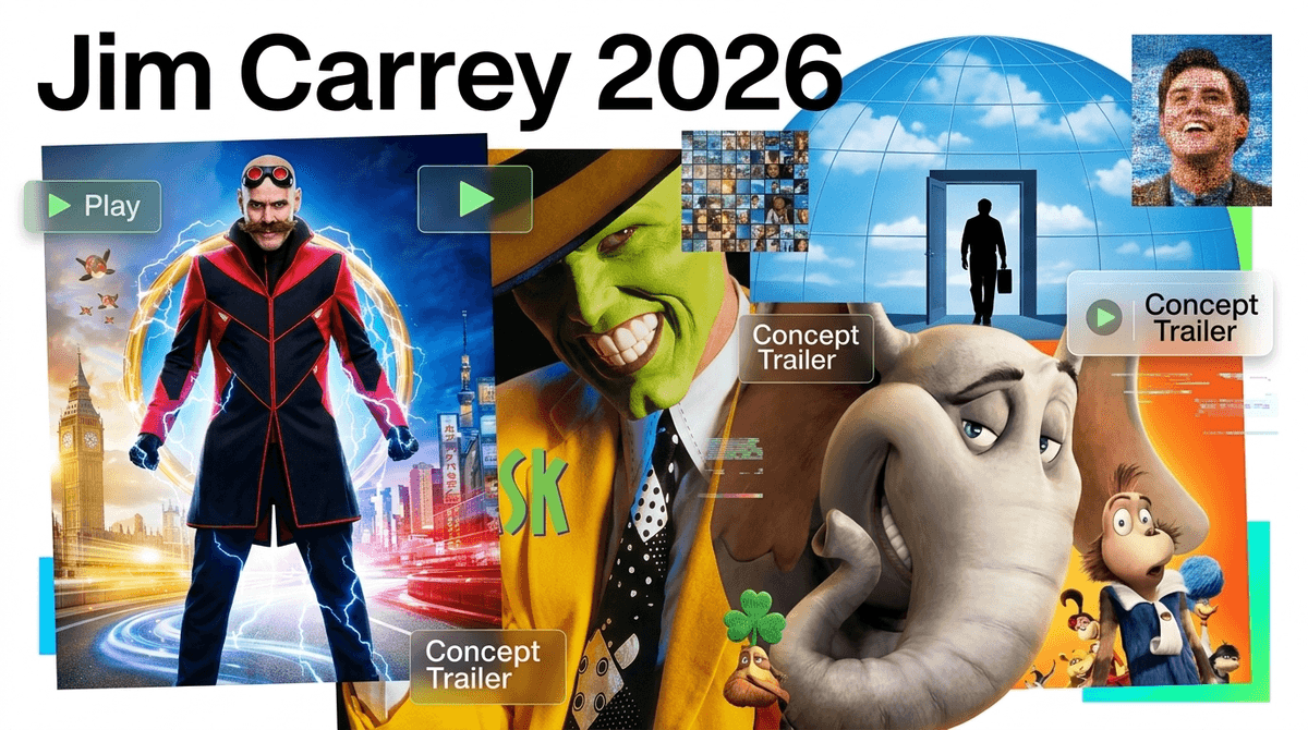 Illustration for Jim Carrey 2026: Sorting Fact from Fan-Made Fiction