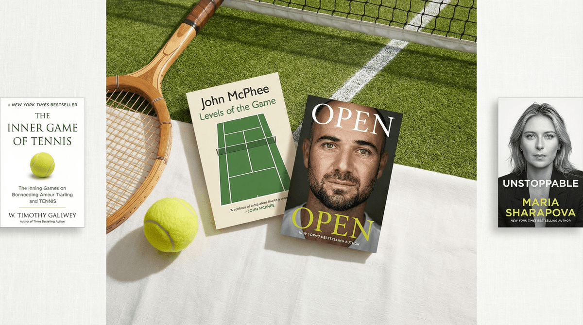 Illustration for Levels of the Game and Other Incredible Tennis Books: A Parent's Guide