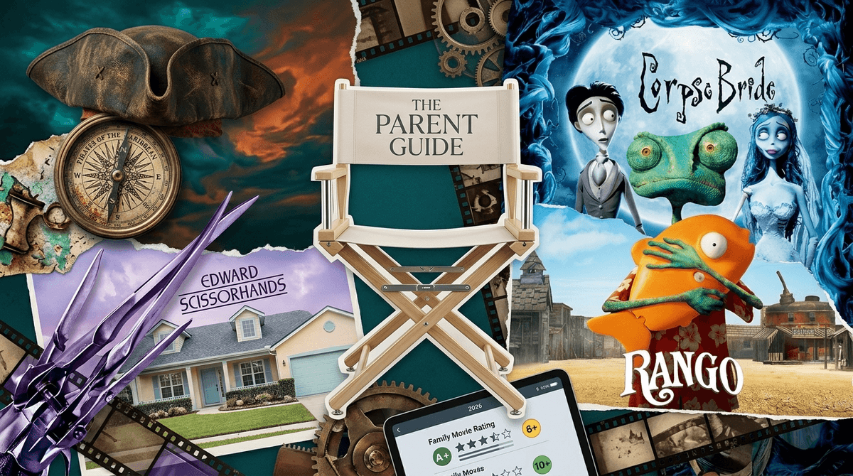 Illustration for From Captain Jack to Scissorhands: The Johnny Depp Parent Guide
