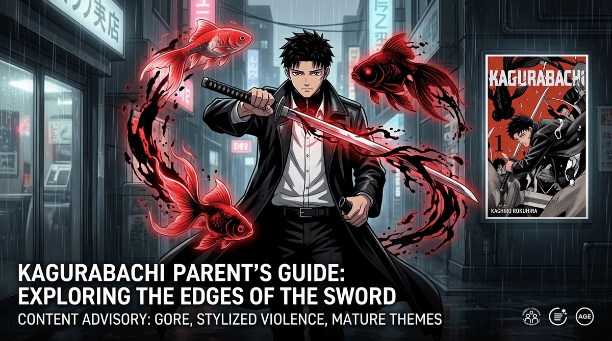 Illustration for Kagurabachi: A Parent’s Guide to the Internet’s Favorite New Anime