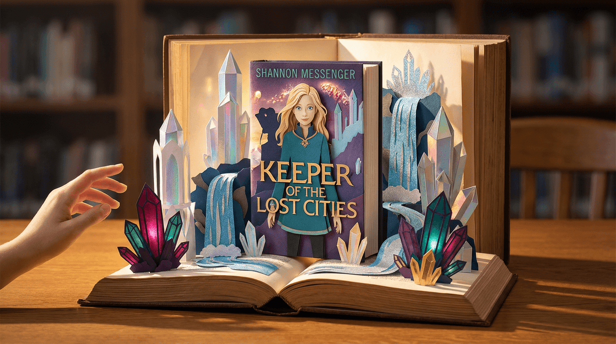 Illustration for Keeper of the Lost Cities: When Your Kid Discovers Their Next Book Obsession