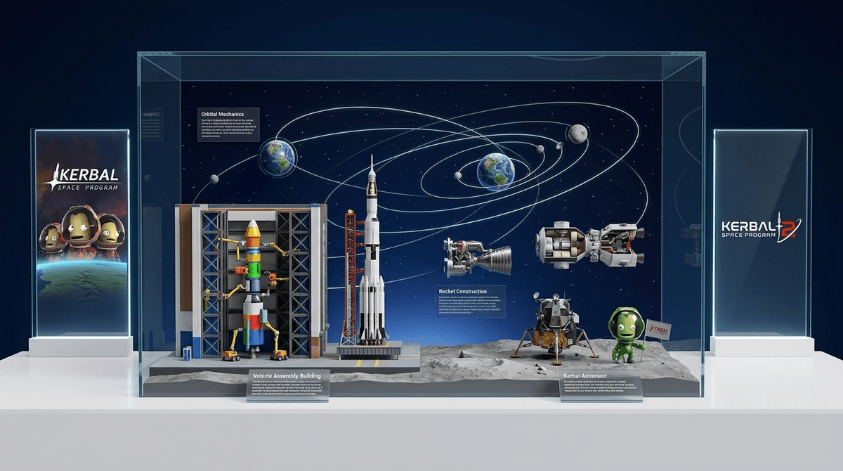 Illustration for It Actually *Is* Rocket Science: A Parent’s Guide to Kerbal Space Program