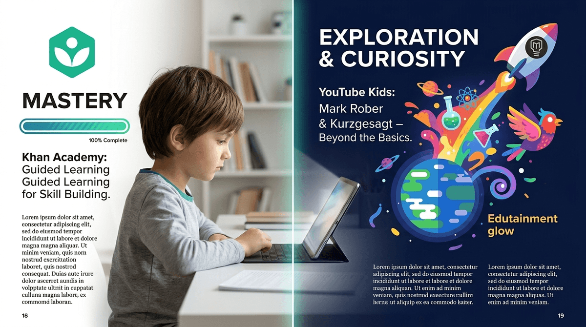Mastery or the Rabbit Hole? Decoding Khan Academy vs. YouTube Learning