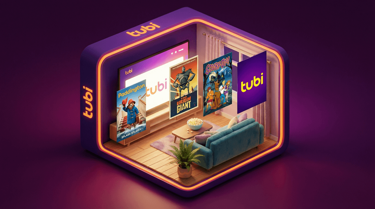 Illustration for Kids Movies on Tubi: The Free Streaming Service Parents Should Know About