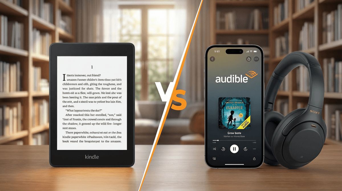 Illustration for Best Audiobook Service for Transitioning From Middle Grade
