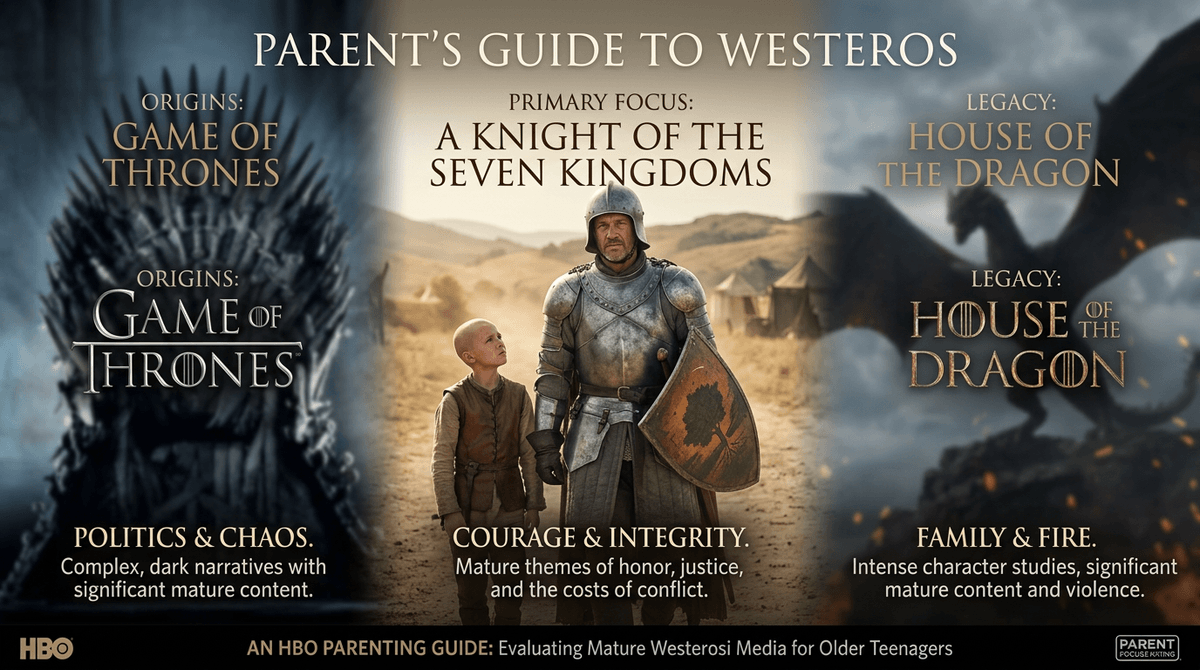 Illustration for A Knight of the Seven Kingdoms Parents Guide & Age Rating