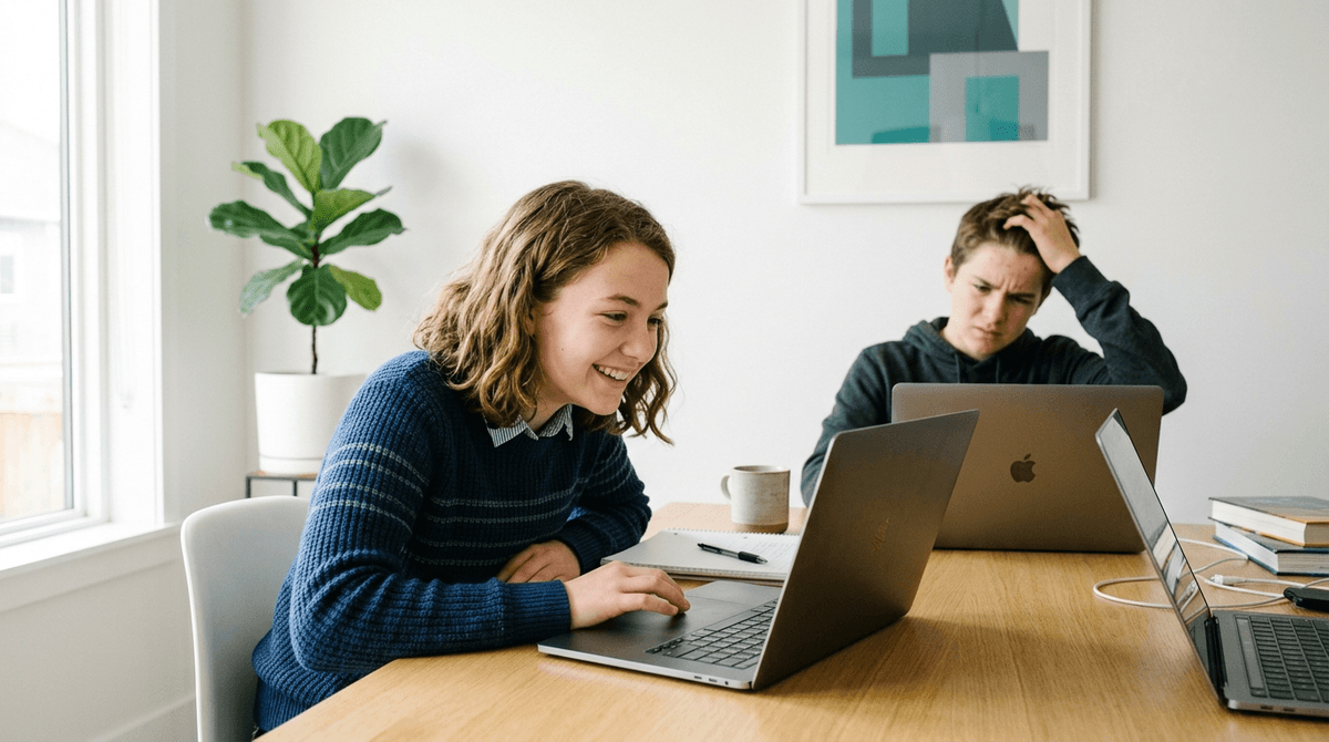 Illustration for Equal Internet Access Does Not Equal Equal Learning for Students