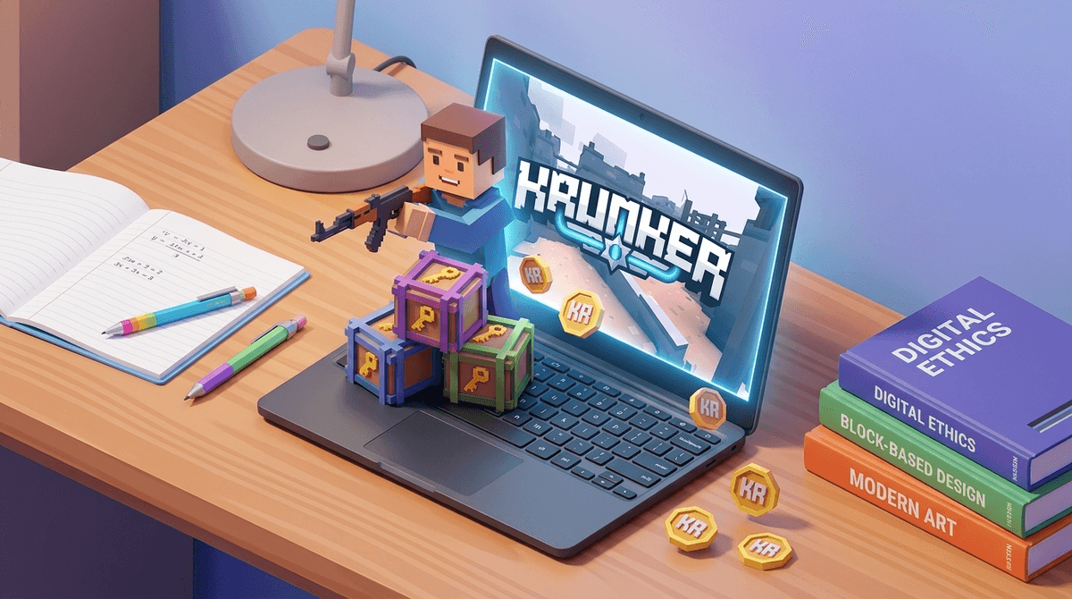 Illustration for Krunker.io: The 'Stealth Shooter' Taking Over School Chromebooks