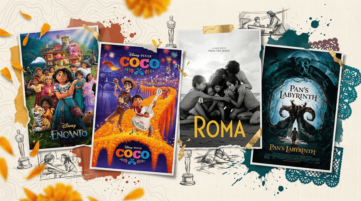 Illustration for Latin American Oscar Winners to Watch with Your Family