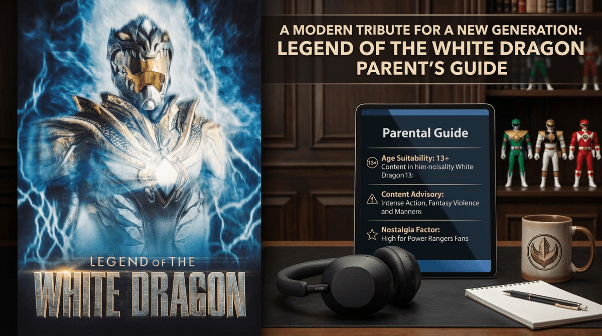 Illustration for Legend of the White Dragon: Is the Green Ranger’s Final Movie OK for Kids?