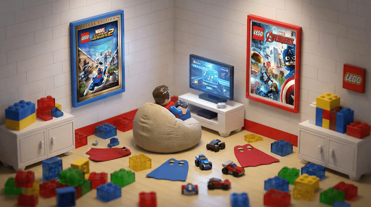 Illustration for LEGO Marvel: A Parent's Guide to Superhero Gaming
