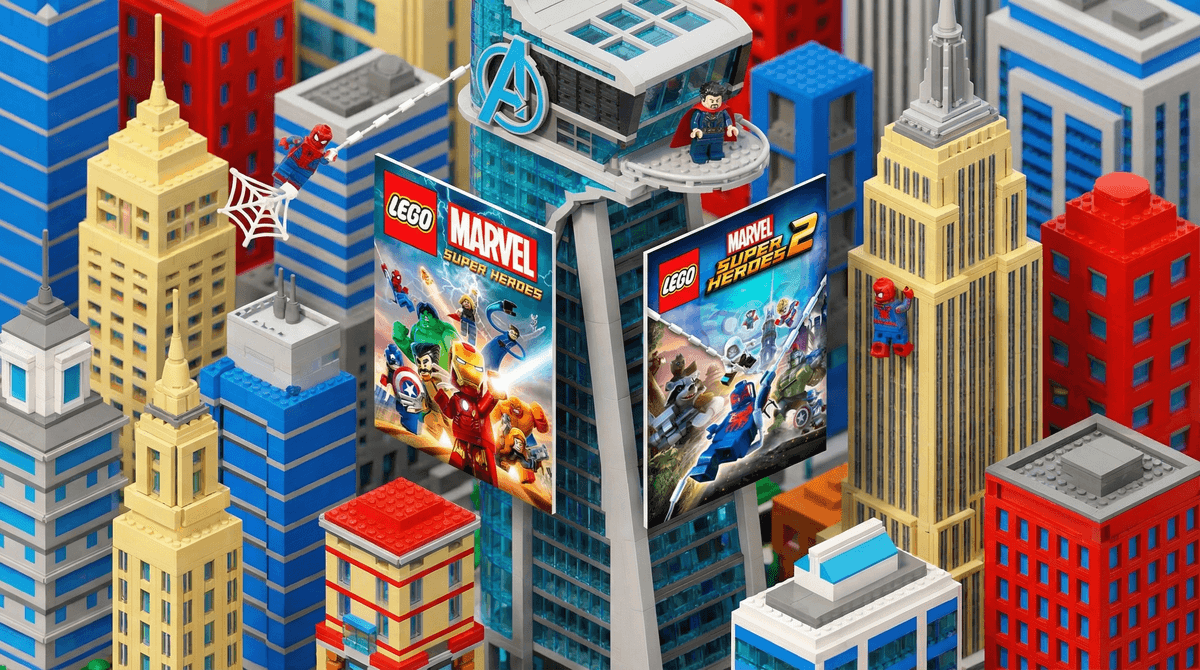 Illustration for LEGO Marvel Super Heroes: A Parent's Guide to Smashing, Teamwork & Comic Book Fun