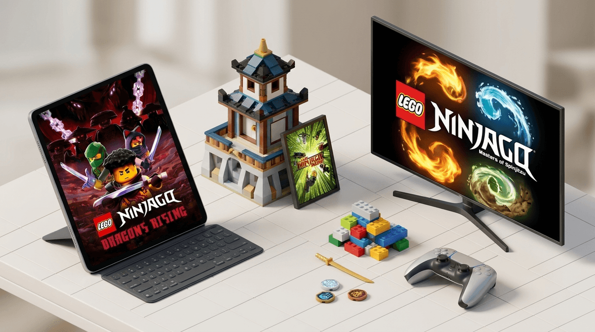 Illustration for Spinjitzu, Screen Time, and Shopping: The Parent's Guide to LEGO Ninjago