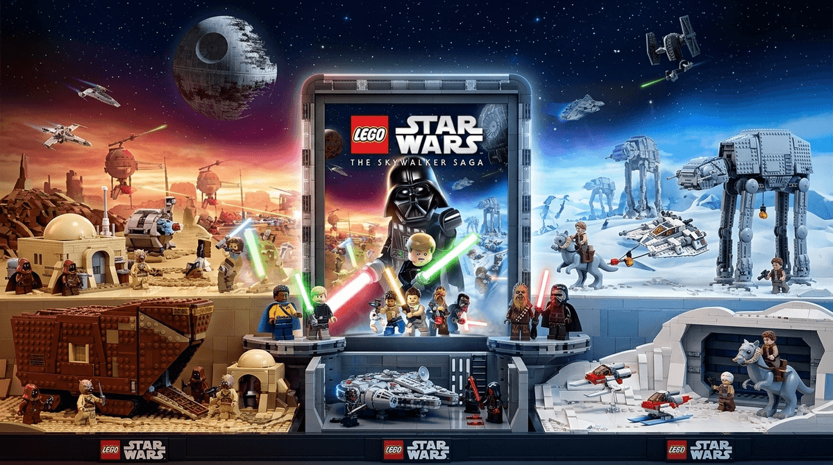 Illustration for LEGO Star Wars: The Skywalker Saga — A Parent's Guide to the Galaxy