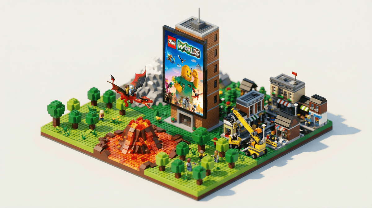 Illustration for LEGO Worlds Age Rating: Why It’s Rated E10+ for Everyone