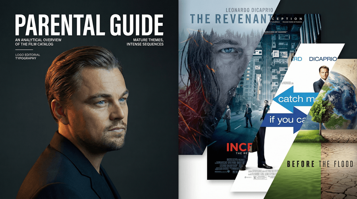 Illustration for Leonardo DiCaprio's Adventure Films: Which Ones Are Actually Family-Friendly?
