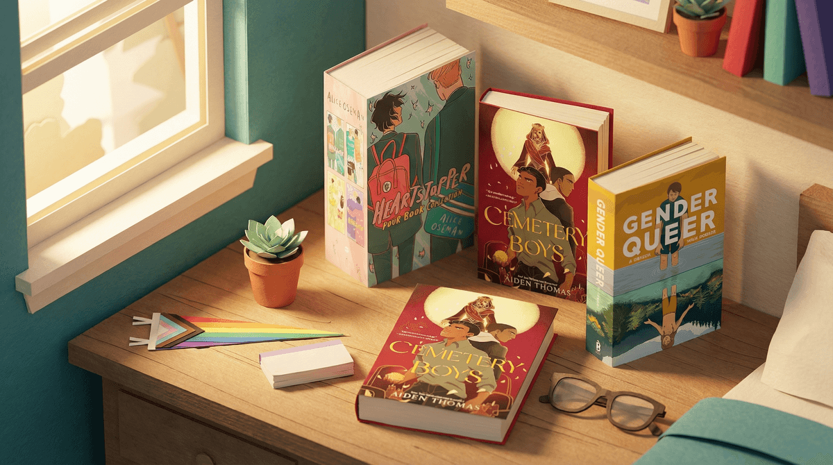 LGBTQ+ Books for Teens: A Parent's Guide to Supporting Identity Exploration Through Reading