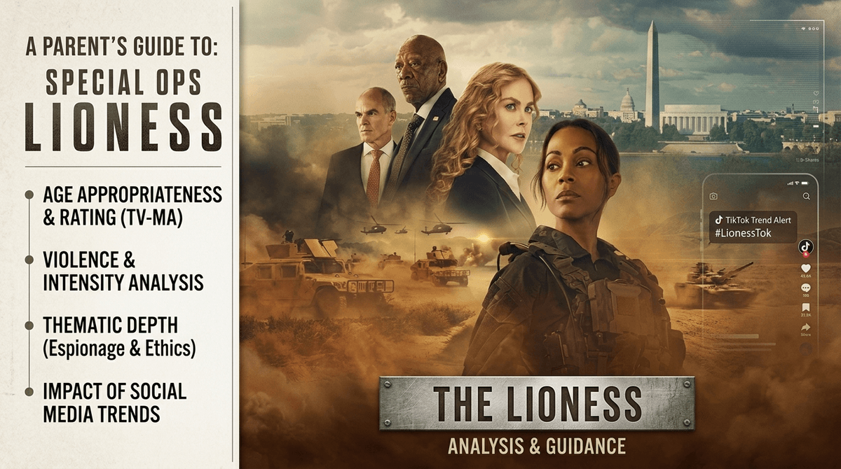 Illustration for Special Ops: Lioness: A Parent’s Guide
