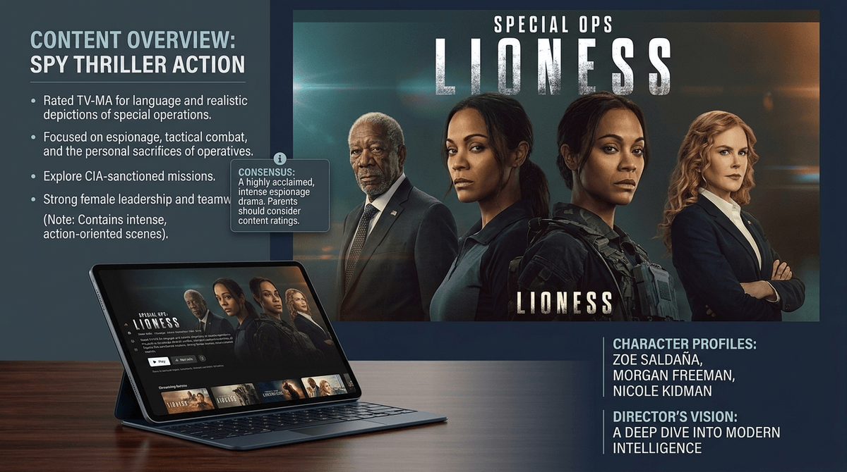 Special Ops: Lioness Episode 5: What Parents Need to Know