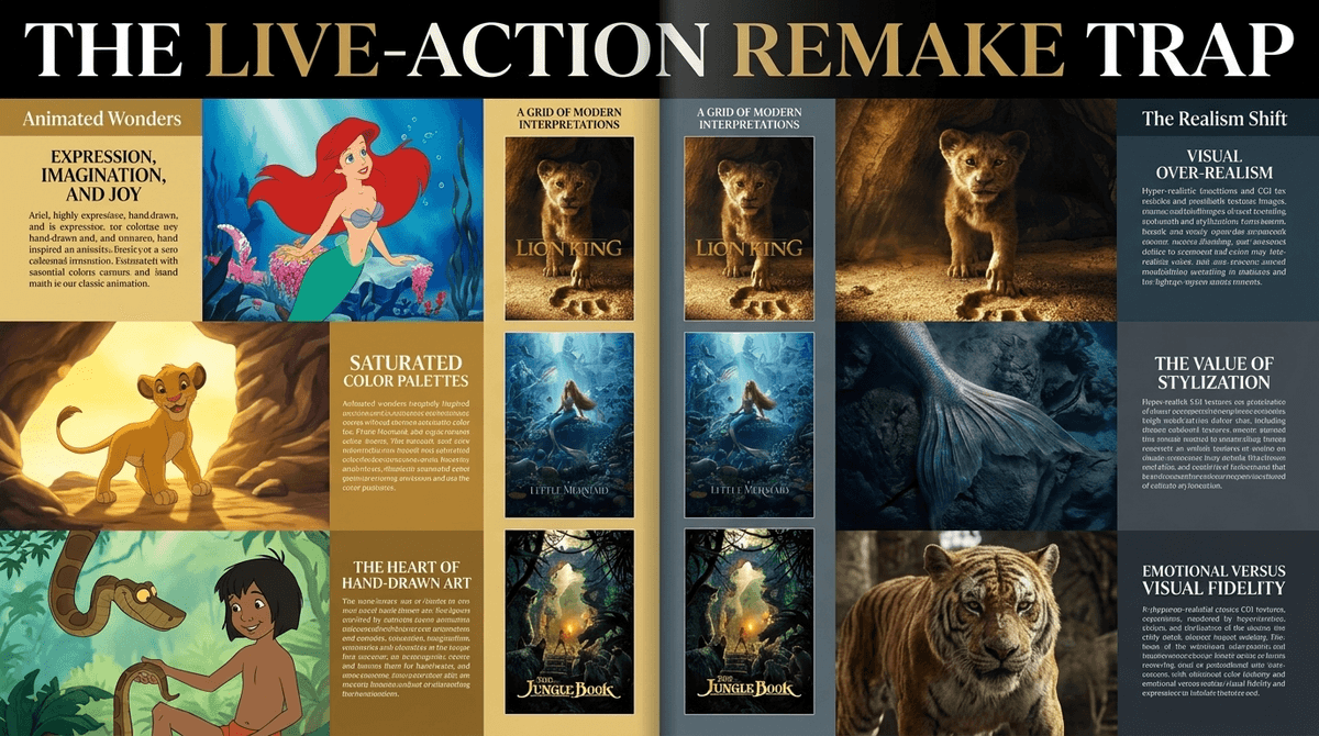 Illustration for The Live-Action Remake Trap: Why 'Realistic' Usually Means More Scares