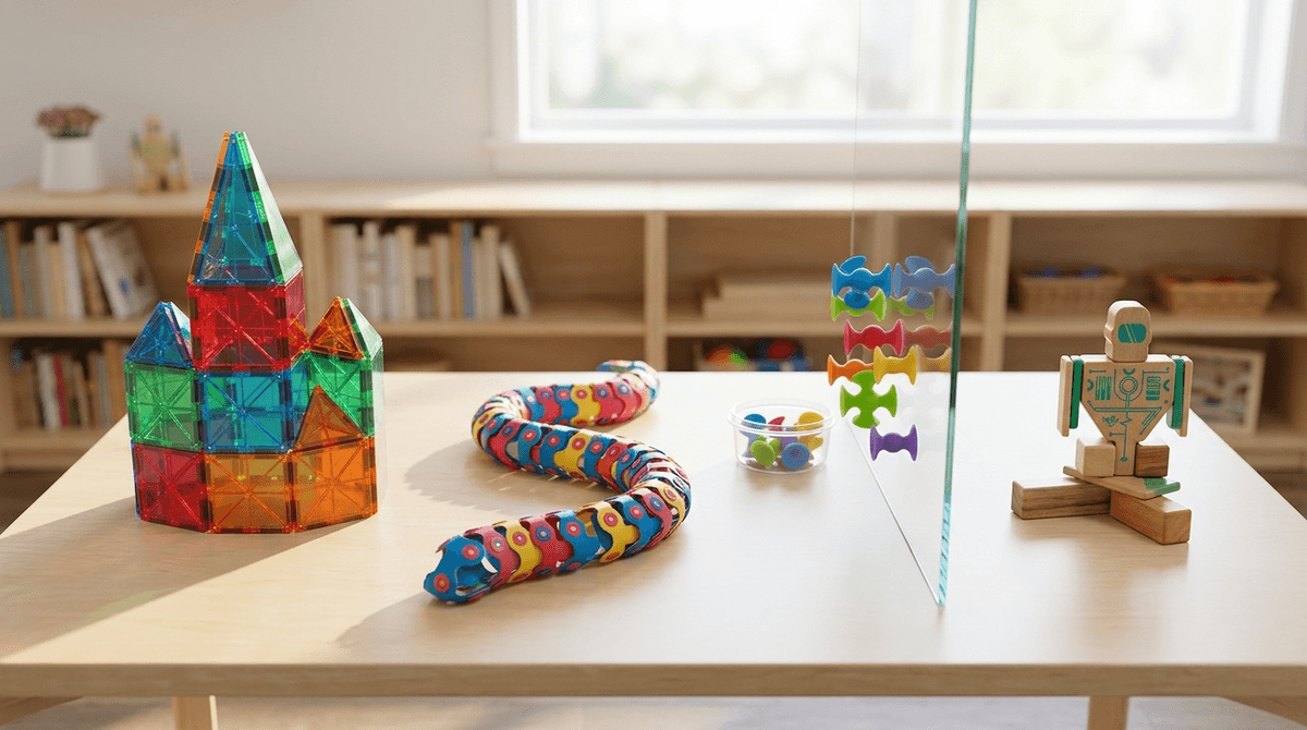 Illustration for The 'Actually Low-Mess' STEM List: Building Kits That Won't End Up in the Vacuum