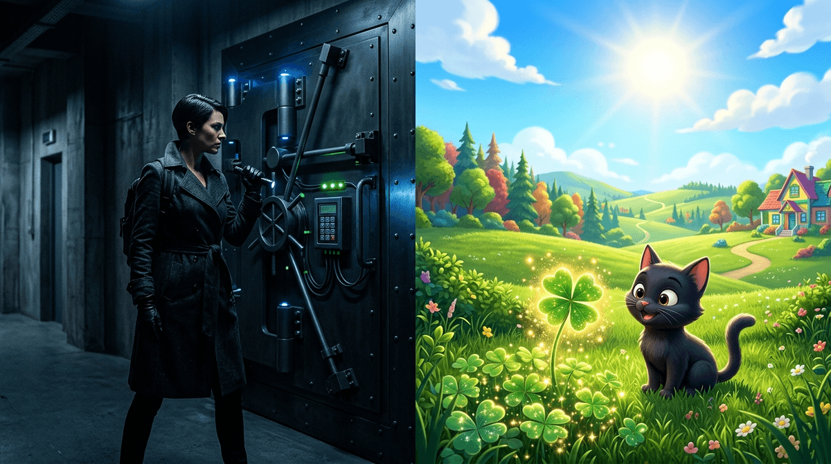 Illustration for Lucky: The New Heist Thriller is Great for You, Wrong for the Kids