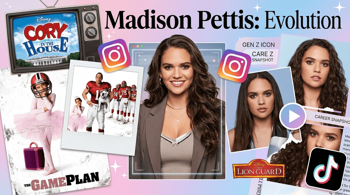 Illustration for Madison Pettis: From Disney Daughter to Gen Z Powerhouse