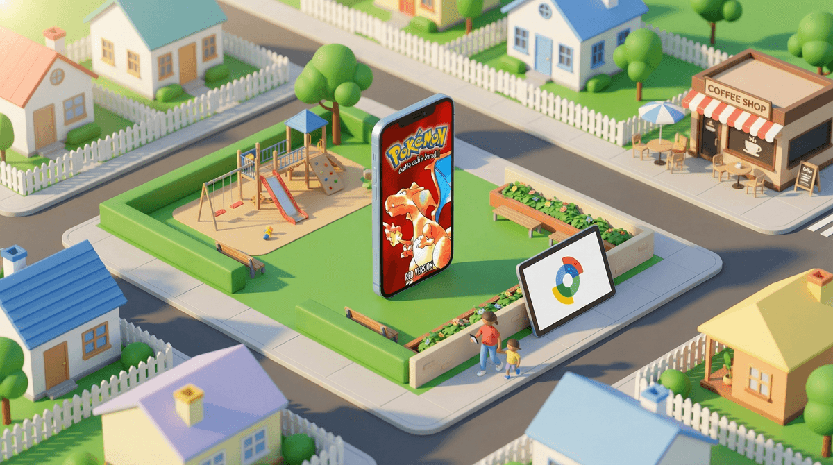 Illustration for Making Pokémon GO Safer: Location, Strangers, and Real-World Risks