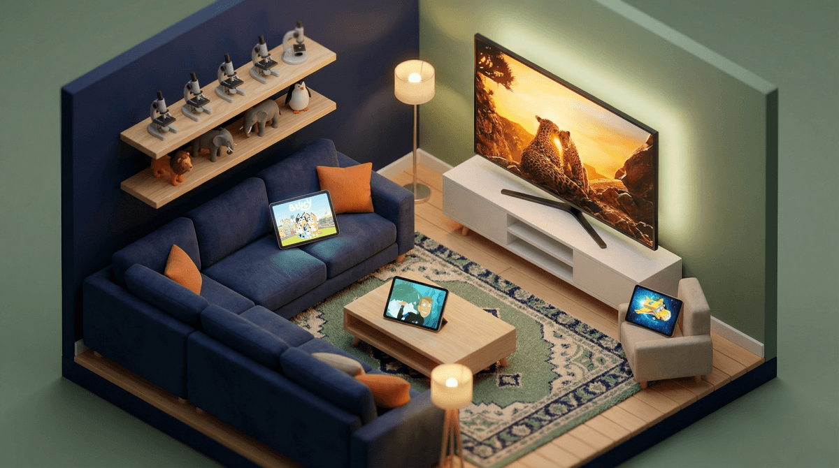 Illustration for Making TV Time Count: How to Turn Screens into Learning Opportunities