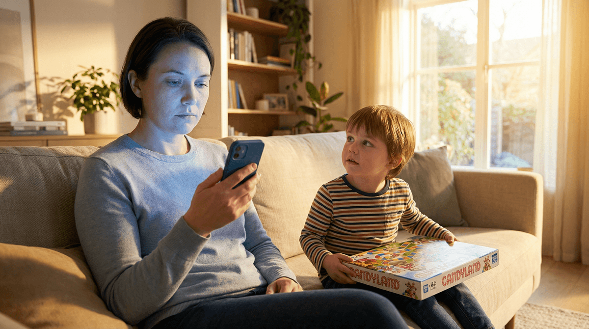 Illustration for The Technoference Trap: Reclaiming Quality Time from the Feed