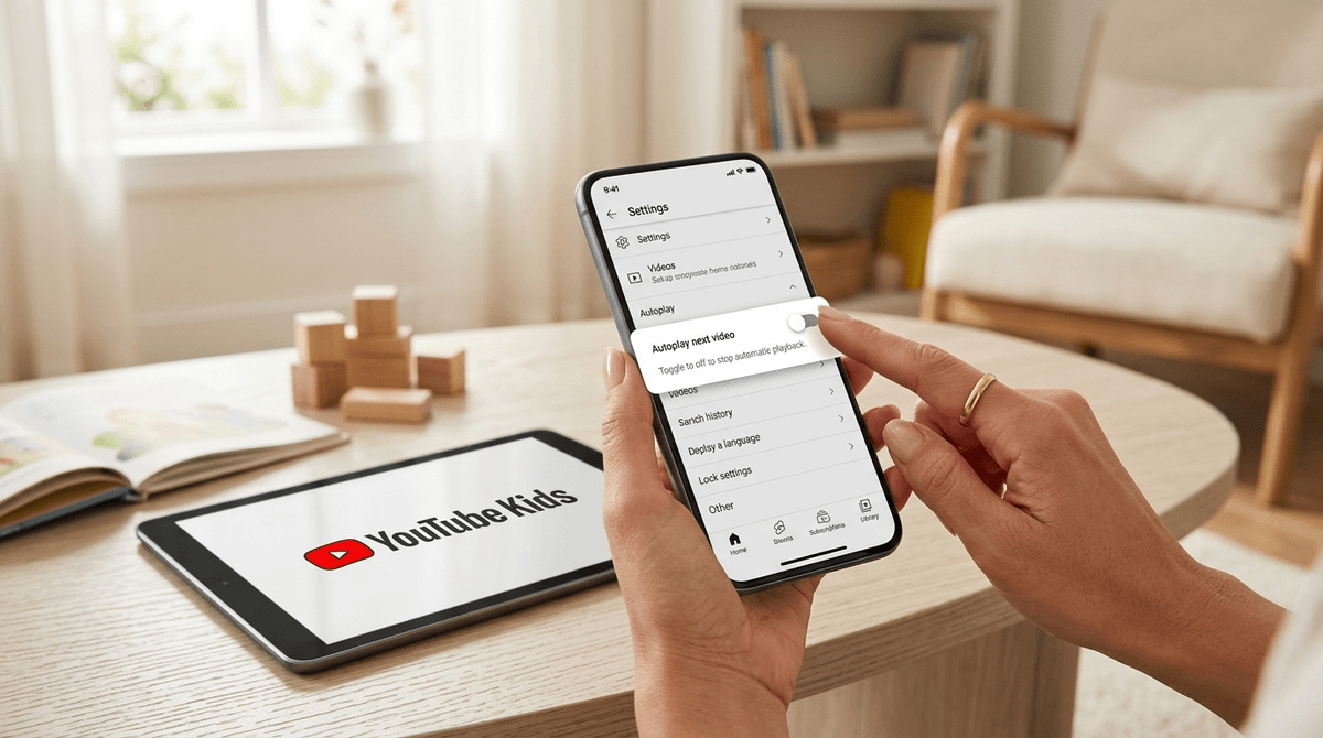 Illustration for YouTube Autoplay: How to Stop the Infinite Scroll and Set Healthy Limits