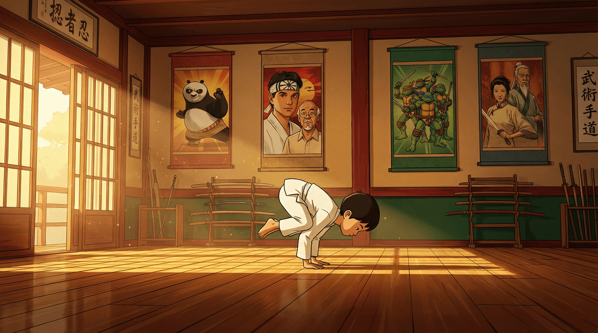 Illustration for Martial Arts Movies for Kids: Finding Films That Inspire Without the Brutality