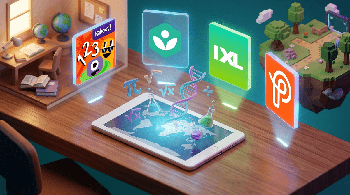 Illustration for Math and Science Apps: Are They Actually Teaching or Just Gamifying Homework?