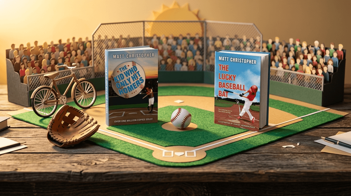 Illustration for Matt Christopher’s Baseball Classics: The Playbook for Reluctant Readers