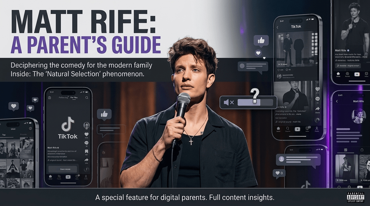 Matt Rife: Why Your Teen's Favorite TikTok Comedian is for Adults Only